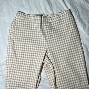 checkered pants